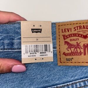 Levi 501 jean shorts